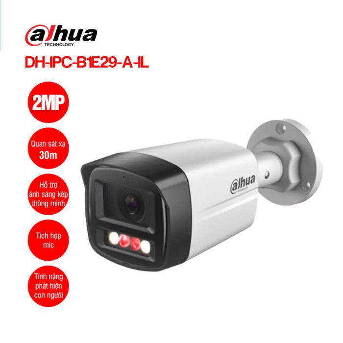 Camera IP 2MP DAHUA DH-IPC-B1E29-A-IL