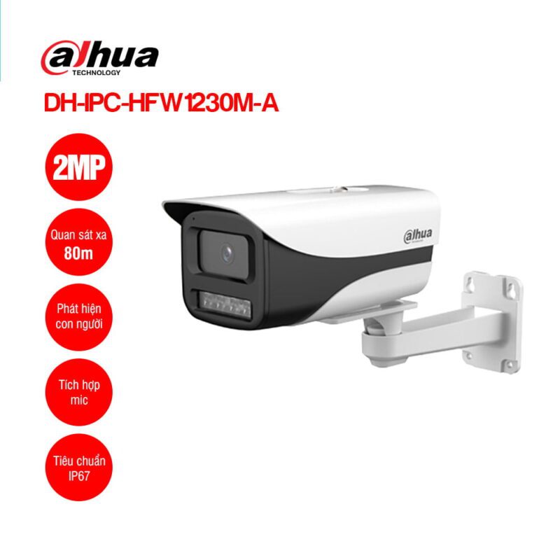 Camera IP 2MP DAHUA DH-IPC-HFW1230TC-A