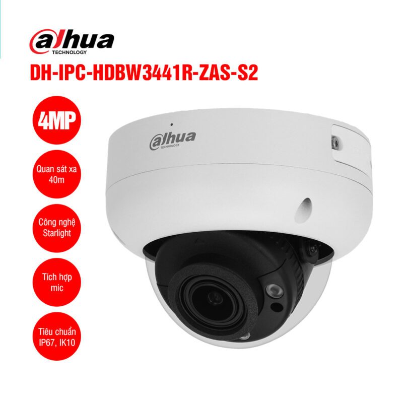 Camera IP 8MP DAHUA DH-IPC-HFW3841T-ZS-S2