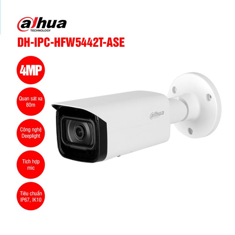 Camera IP 4MP DAHUA DH-IPC-HFW5449T-ASE-LED