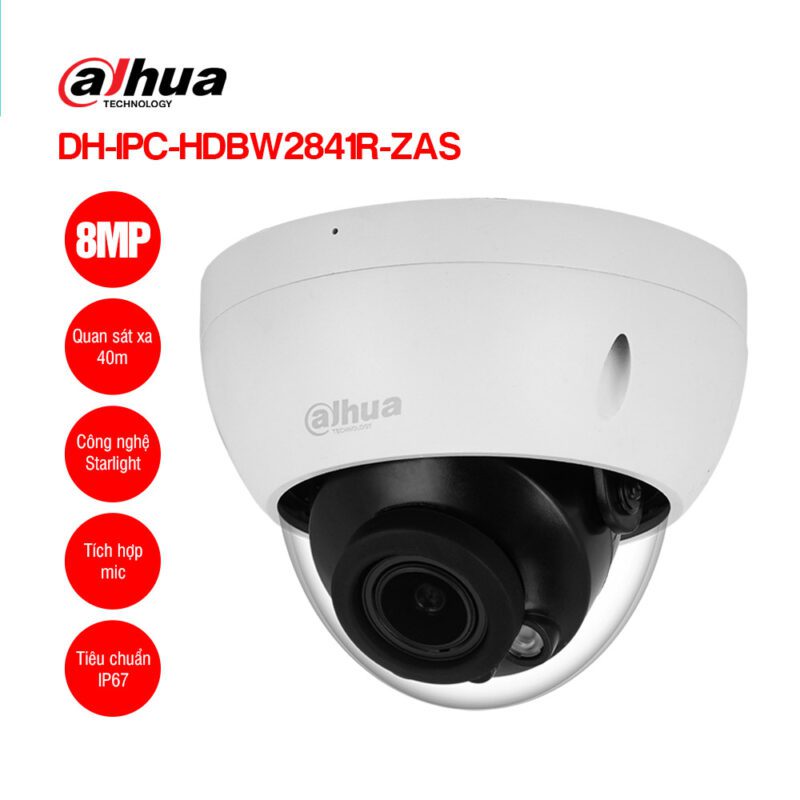 Camera IP 8MP DAHUA DH-IPC-HDW2841T-ZS