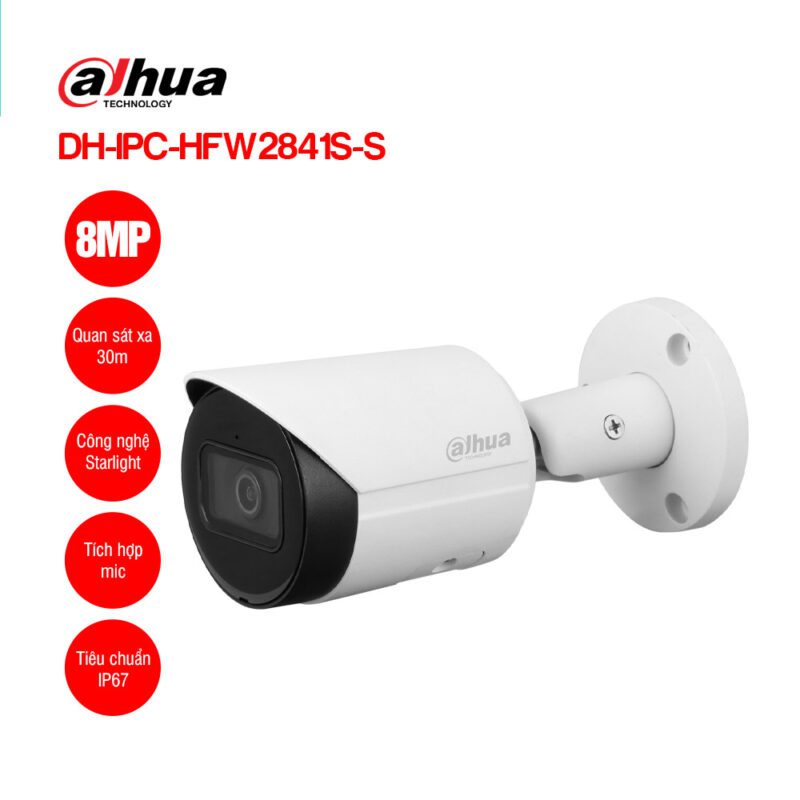 Camera IP 8MP DAHUA DH-IPC-HDW2841T-S