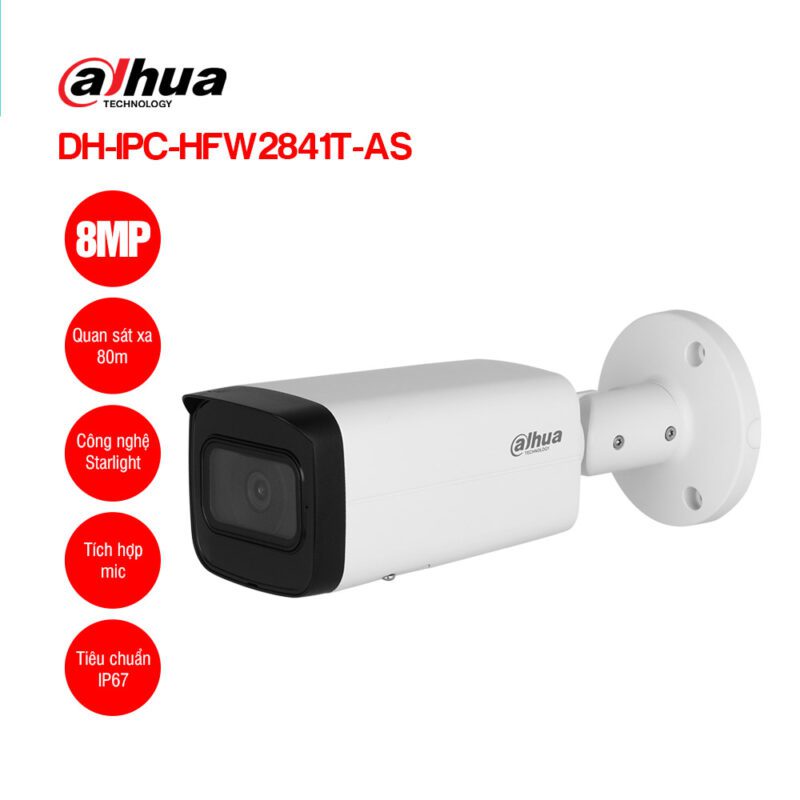 Camera IP 8MP DAHUA DH-IPC-HFW2841T-ZAS