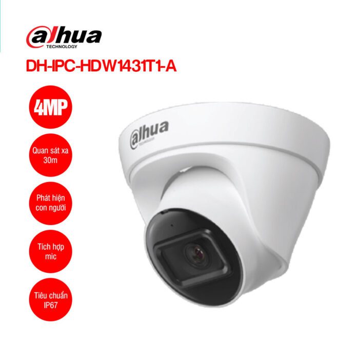 Camera IP 2MP DAHUA DH-IPC-HDBW2241E-S