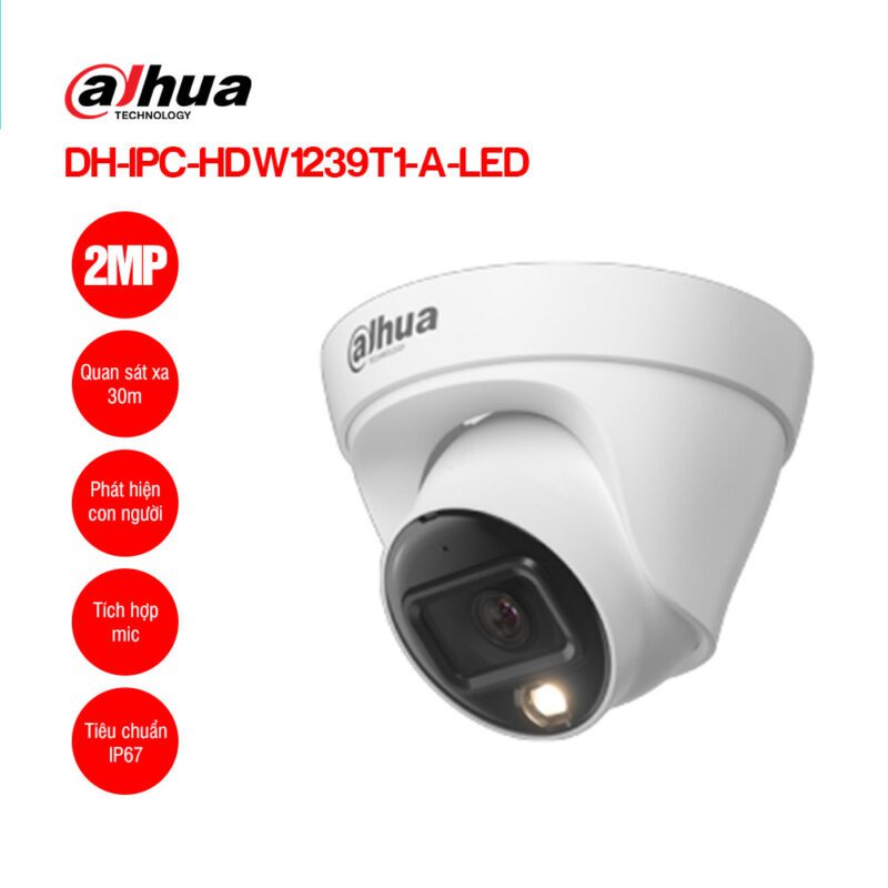 Camera IP Full Color 4MP DAHUA DH-IPC-HFW1431TC-A